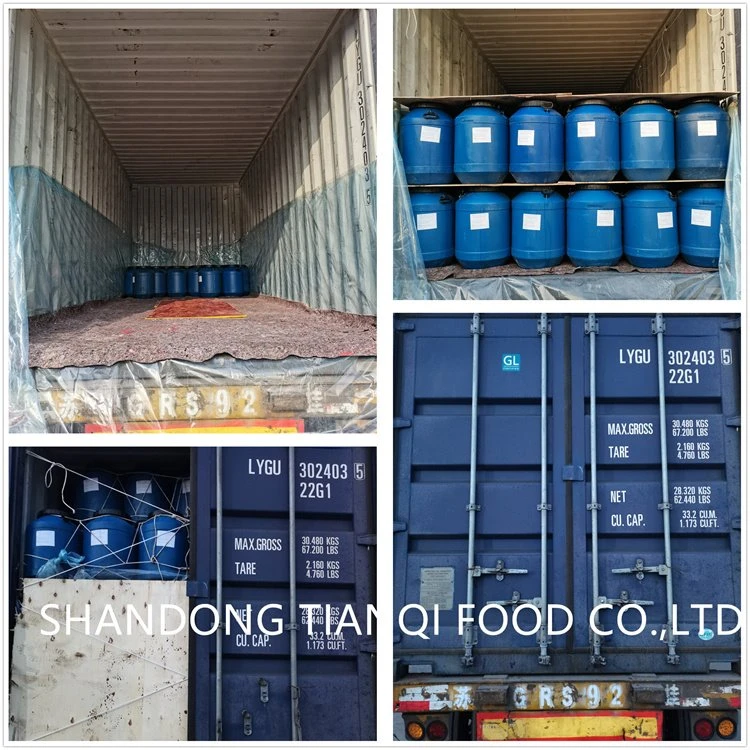 Drum packing peeled white garlic in brine factory Drum packing peeled white garlic in brine factory